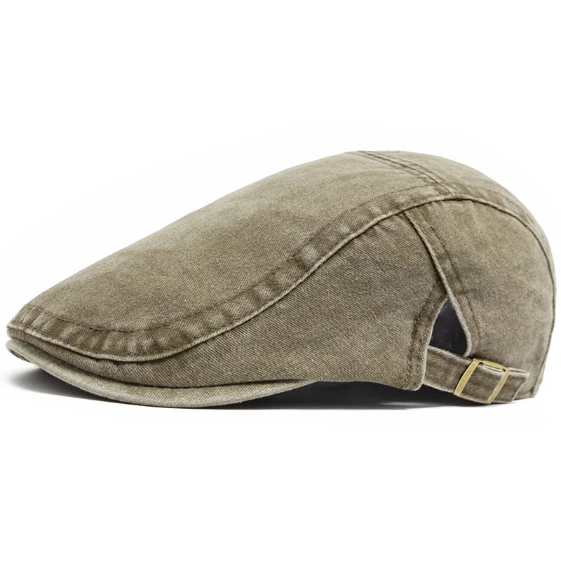 Charles™ Flat Cap | Adjustable Fit.