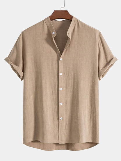 Eden | Men's Linen Polo Shirt and Pants Set