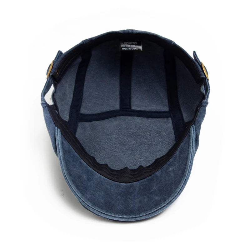 Charles™ Flat Cap | Adjustable Fit.